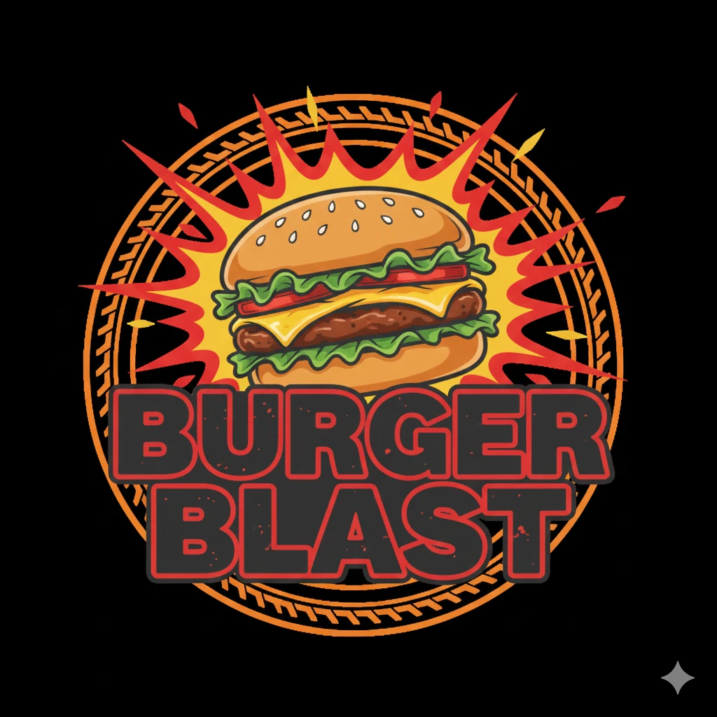 Burger Blast Brand Logo